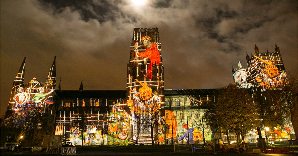 Crown of Light by Ross Ashton, Robert Ziegler and John Del'Nero at Lumiere Durham 2013